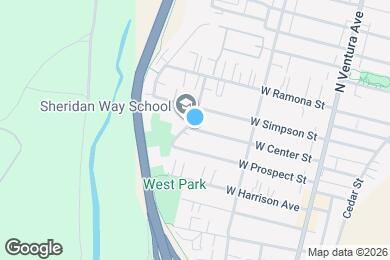 Map image of the property - 392 West Center Ave