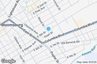 Map image of the property - 500 E 5th St