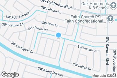 Map image of the property - 1417 SW Vicuna Ln