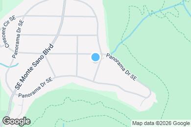 Map image of the property - 3616 Skyview Dr SE