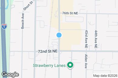 Map image of the property - 1233 State Ave