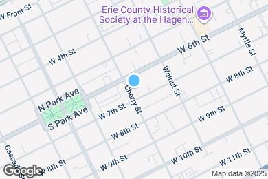 Map image of the property - 621 Cherry St