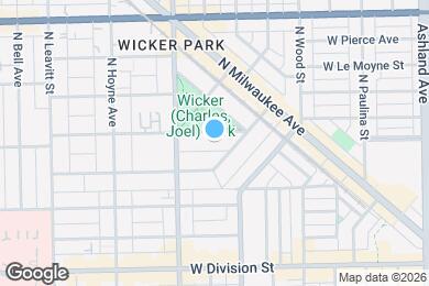 Map image of the property - 1927 W Schiller St