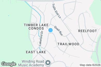 Map image of the property - 3213 E Lake Dr