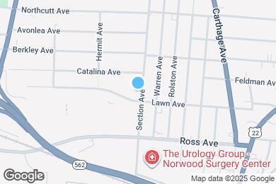 Map image of the property - 5209 Rhode Island Ave