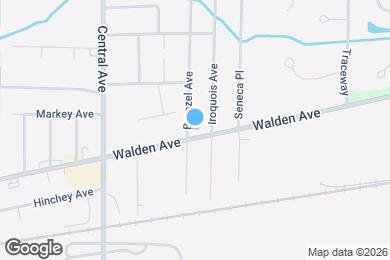 Map image of the property - 3684 Walden Ave