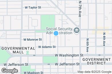 Map image of the property - 134 N 10th Ave
