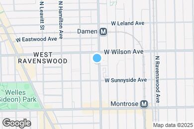 Map image of the property - 4530 N Damen Ave