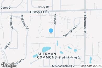 Map image of the property - 8131 Sheroak Ct