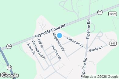 Map image of the property - 15 Ridgecrest Rd