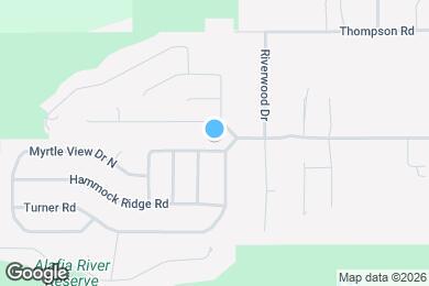 Map image of the property - 4944 Palm View Dr N