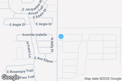 Map image of the property - 2569 N Agave Ln