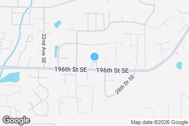Map image of the property - 19523 25th Dr SE
