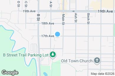 Map image of the property - 1924 17th Ave