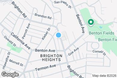 Map image of the property - 3845 Brighton Rd