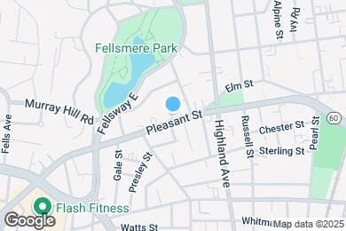 Map image of the property - 491 Pleasant St