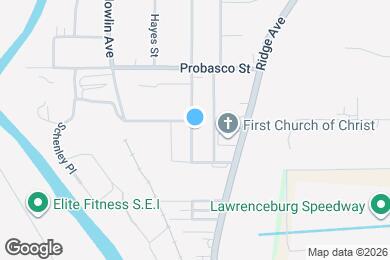 Map image of the property - 432 Ludlow St