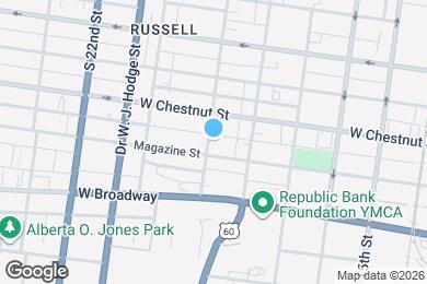 Map image of the property - 621 S 19th St