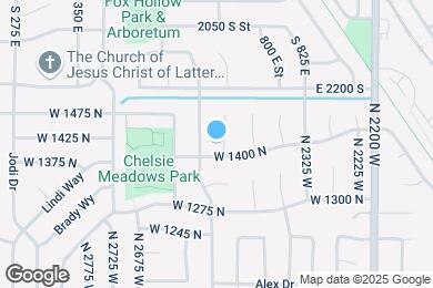 Map image of the property - 1417 N 2475 W