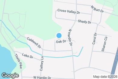 Map image of the property - 104 Oak Dr