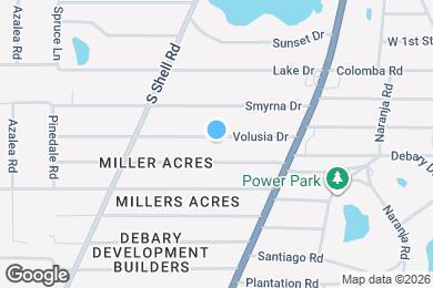 Map image of the property - 19 Volusia Dr