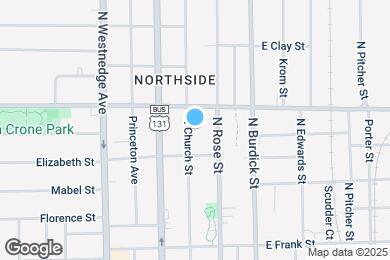 Map image of the property - 1204 N Church St