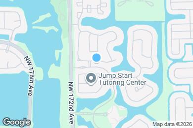 Map image of the property - 17026 NW 19th St