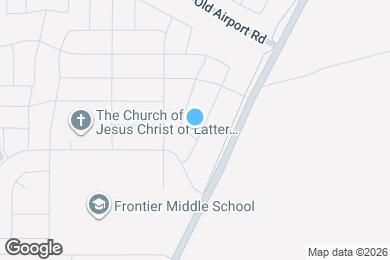 Map image of the property - 1663 E Thorpe Dr