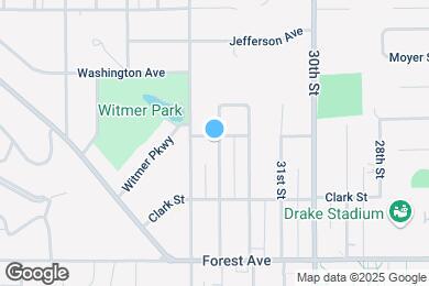 Map image of the property - 1546 33rd St