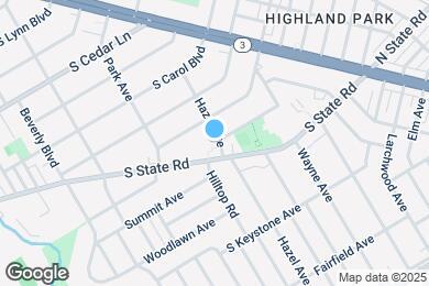 Map image of the property - 7748 Hazel Ave