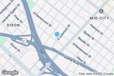 Map image of the property - 617 S Solomon St