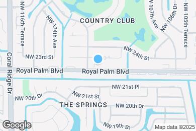 Map image of the property - 11131 Royal Palm Blvd