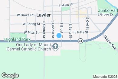 Map image of the property - 3 Main Lawler