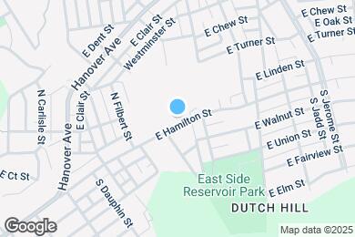 Map image of the property - 703 E Hamilton St