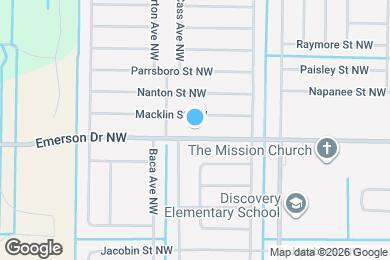 Map image of the property - 59 Emerson Dr NW