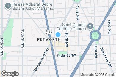 Map image of the property - 836 Varnum St NW