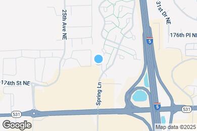 Map image of the property - 17426 27th Ave NE