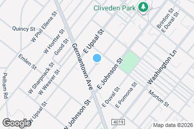 Map image of the property - 46 E Cliveden St