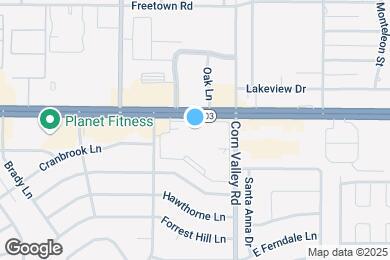 Map image of the property - 145 W Pioneer Pkwy