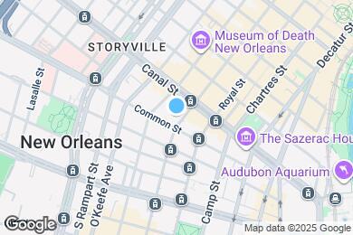 Map image of the property - 127 Carondelet St