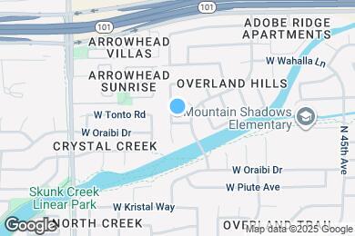 Map image of the property - 4772 W Tonto Dr