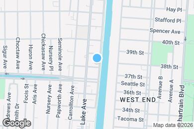 Map image of the property - 1528 Orpheum Ave