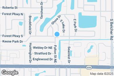 Map image of the property - 3200 Keene Park Dr