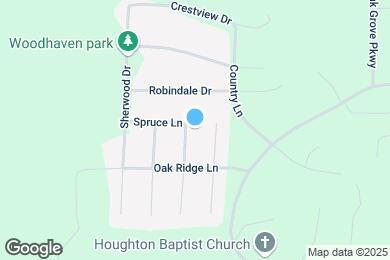 Map image of the property - 2003 Spruce Ln