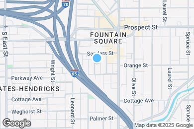 Map image of the property - 1301 Ringgold Ave