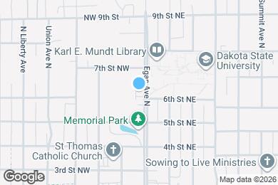 Map image of the property - Egan Avenue Residence
