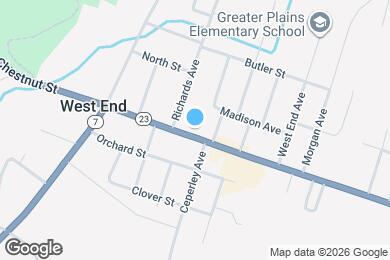 Map image of the property - 406 Chestnut St