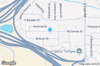 Map image of the property - 7867 W Camas St