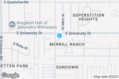 Map image of the property - 337 N 103rd Pl