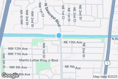 Map image of the property - 101 NW 13th Ave